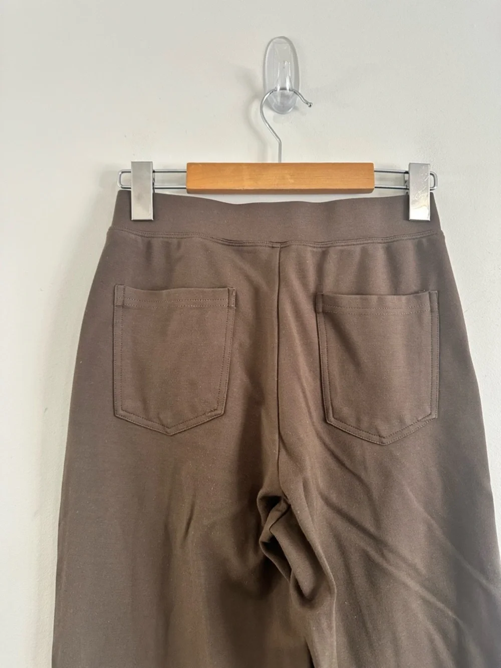 Halara High Waisted Pocket Wide Leg Work Pants Beech Green Size XS - Picture 7 of 11